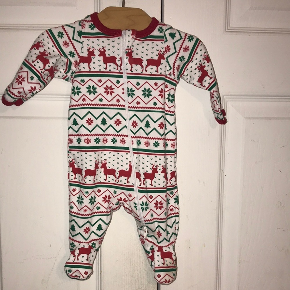Festive Newborn’s Onesie